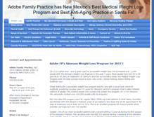 Tablet Screenshot of adobefamilypractice.com